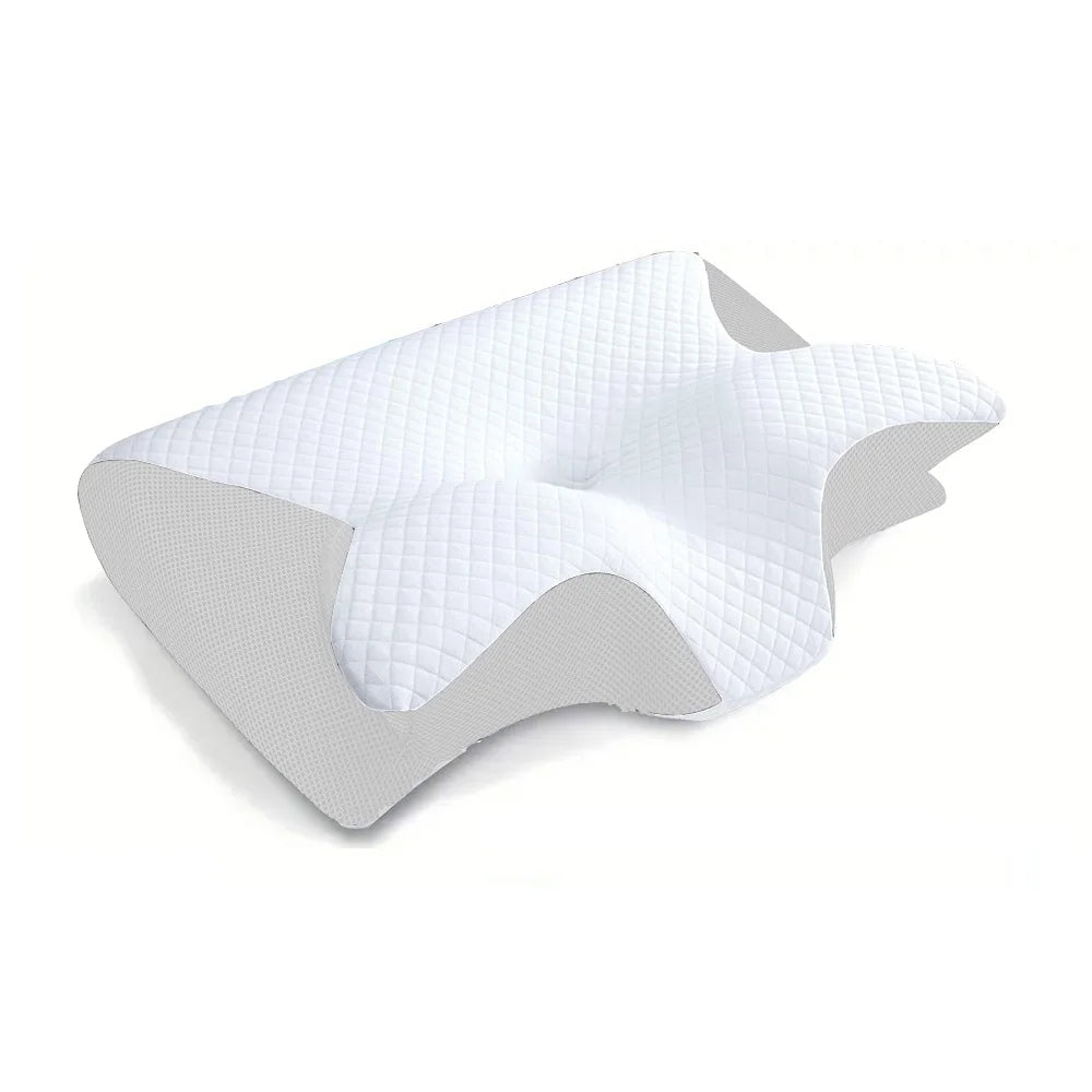 Memory Foam Cervical Pillow – Ergonomic Contour Pillow for Neck Pain Relief & Better Sleep