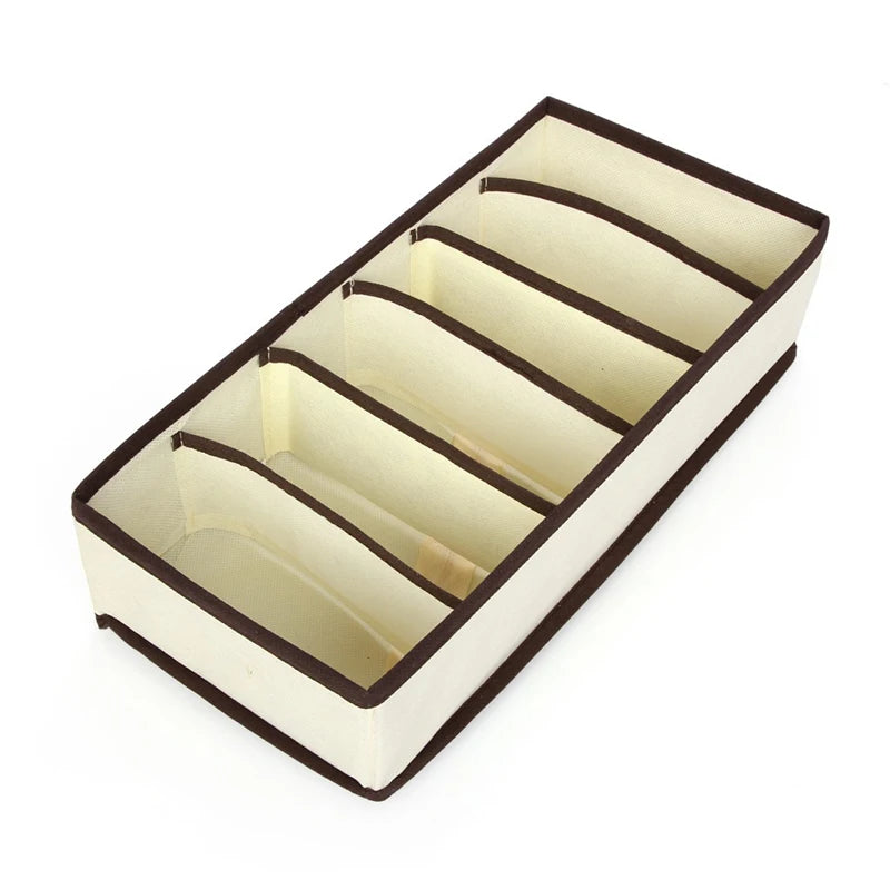 Foldable Drawer Organizer for Underwear, Socks, and Accessories – Space-Saving Wardrobe Storage Box