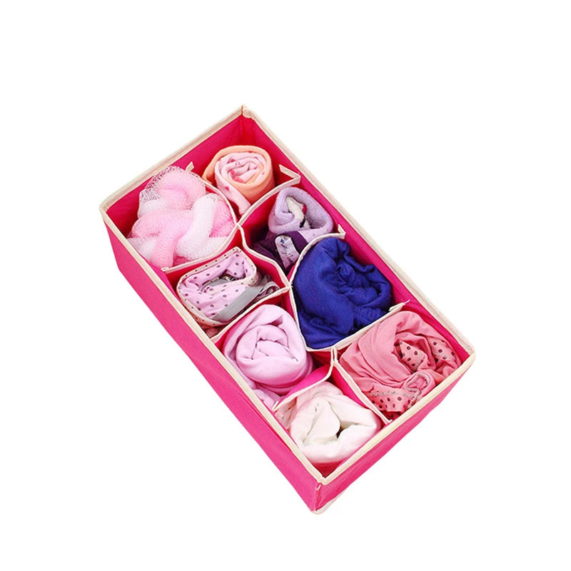 Foldable Drawer Organizer for Underwear, Socks, and Accessories – Space-Saving Wardrobe Storage Box