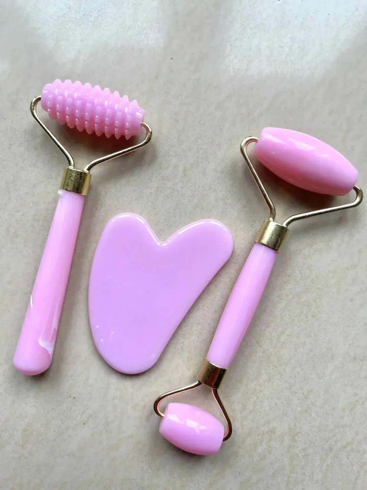 Resin Roller Massager & Gua Sha Tool | Face & Body Beauty Care