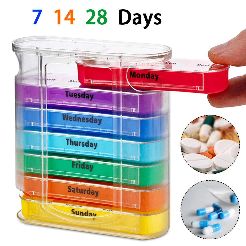 Weekly Pills Organizer for Seniors