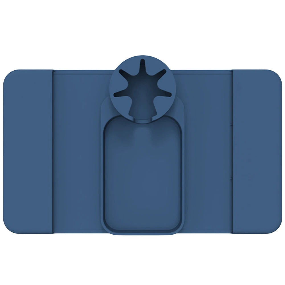 Silicone Couch Cup Holder with Side Pockets – Armrest Organizer for Remote, Drinks, and More