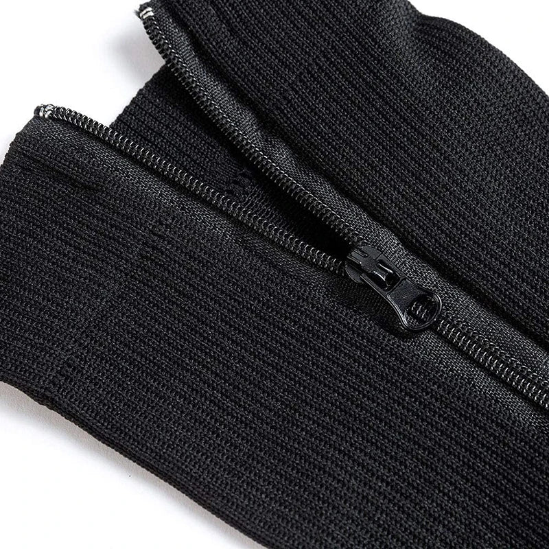 Women's Zip-Up Compression Socks for Seniors
