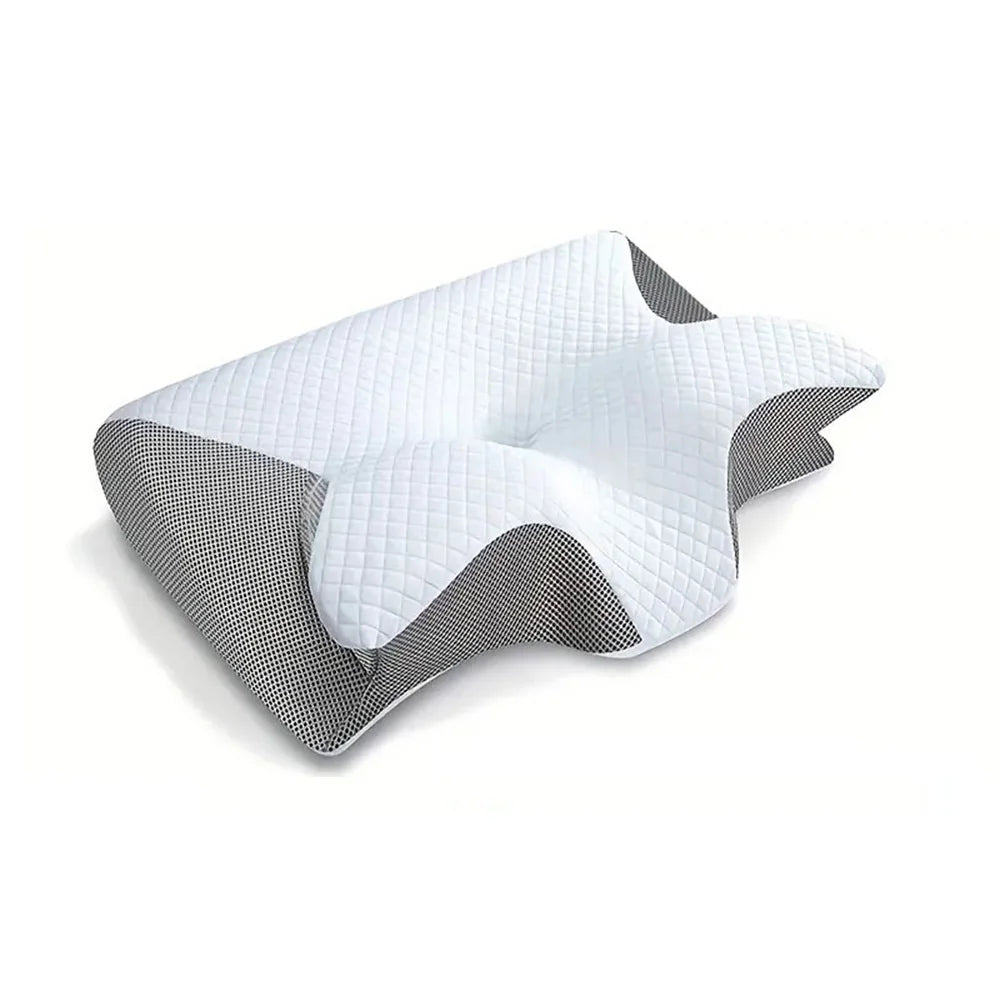 Memory Foam Cervical Pillow – Ergonomic Contour Pillow for Neck Pain Relief & Better Sleep