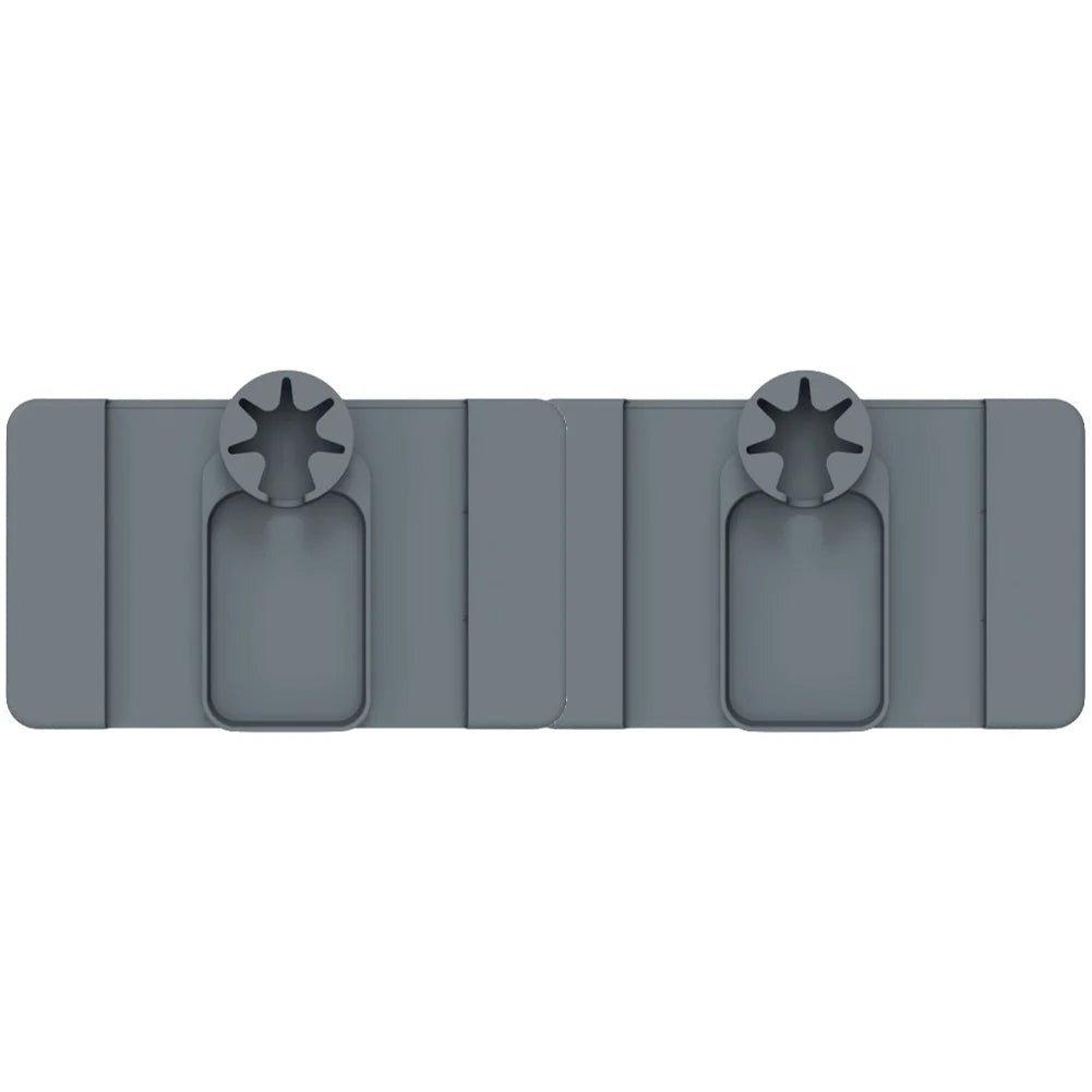 Silicone Couch Cup Holder with Side Pockets – Armrest Organizer for Remote, Drinks, and More