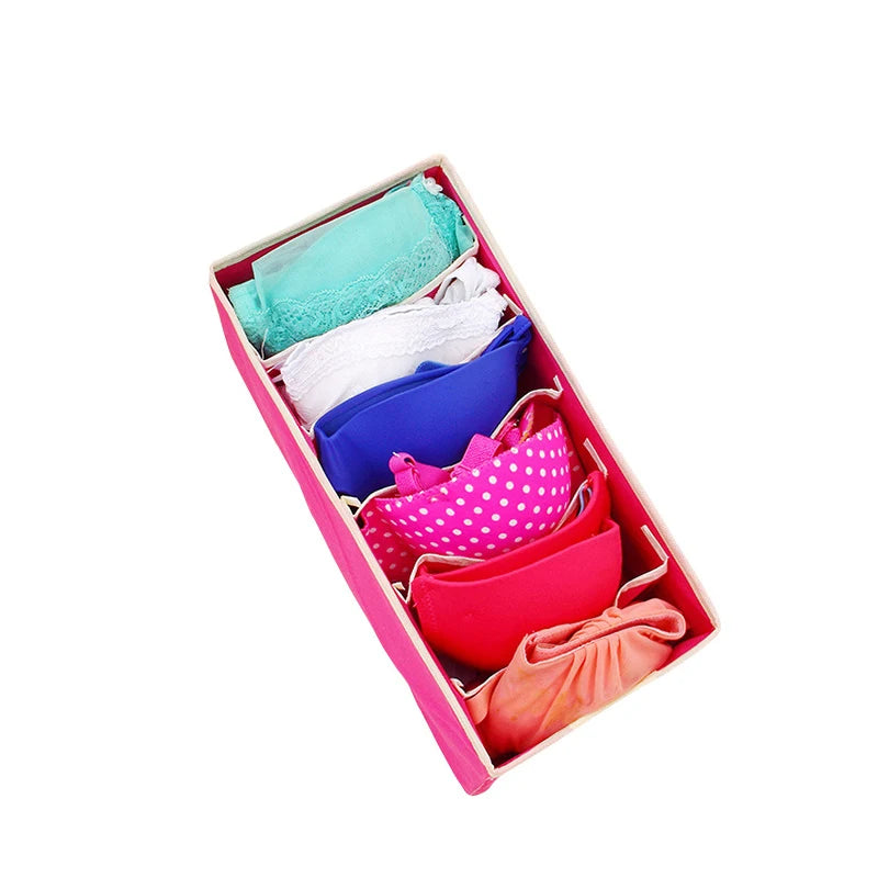 Foldable Drawer Organizer for Underwear, Socks, and Accessories – Space-Saving Wardrobe Storage Box