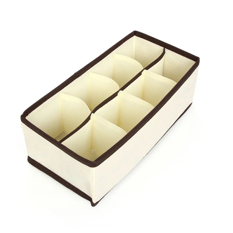 Foldable Drawer Organizer for Underwear, Socks, and Accessories – Space-Saving Wardrobe Storage Box