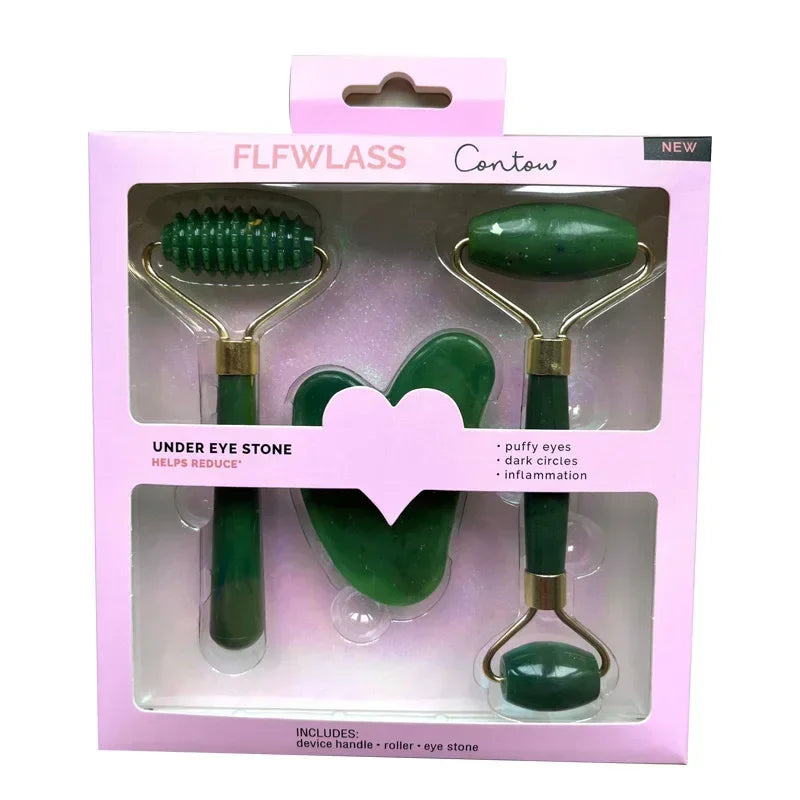 Resin Roller Massager & Gua Sha Tool | Face & Body Beauty Care