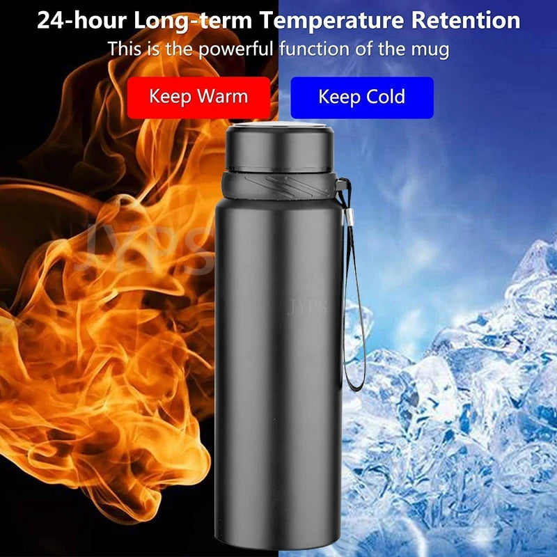 Elevate Your Hydration: 1000ML Smart Thermos Bottle with Temperature Control