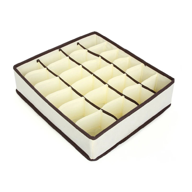 Foldable Drawer Organizer for Underwear, Socks, and Accessories – Space-Saving Wardrobe Storage Box