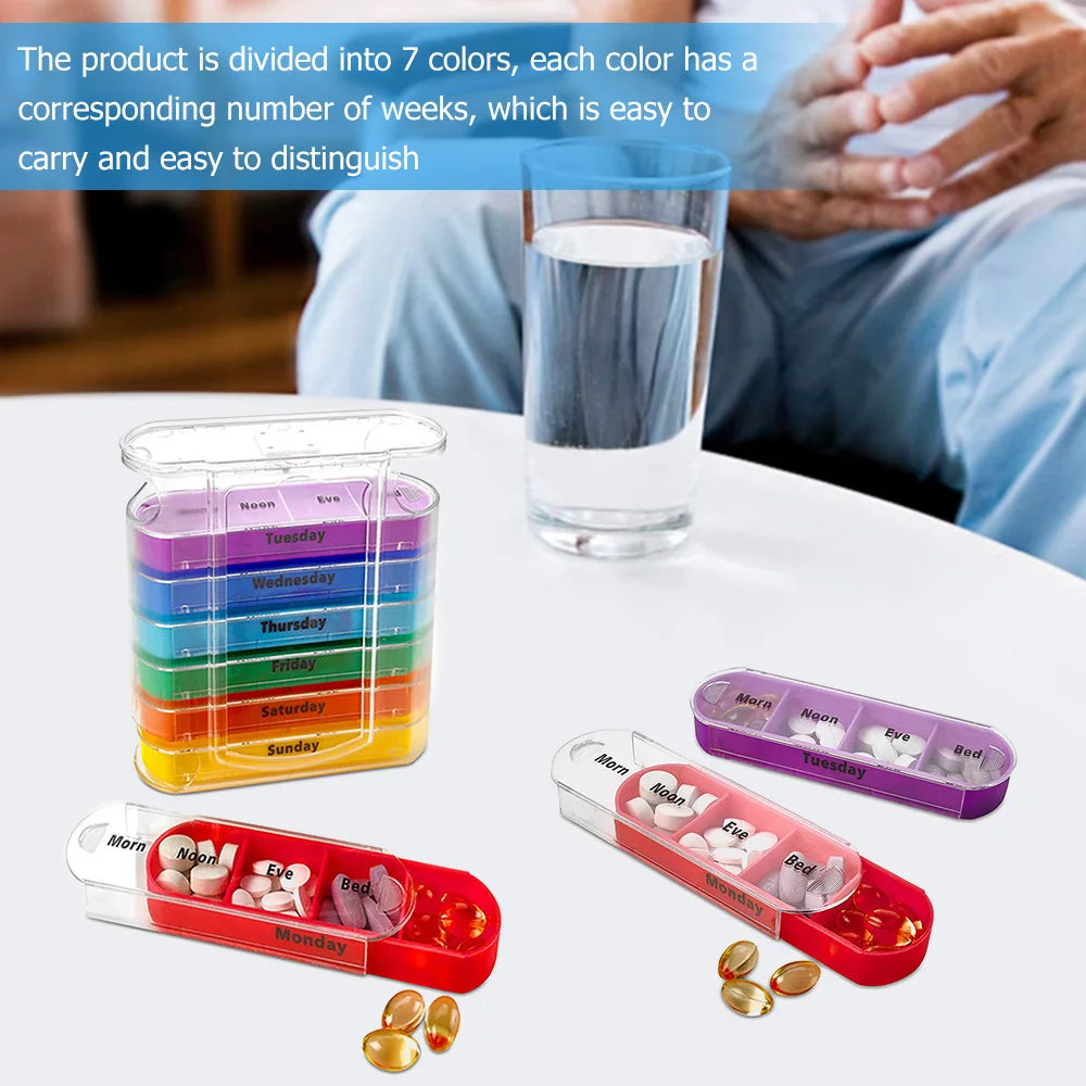 Weekly Pills Organizer for Seniors